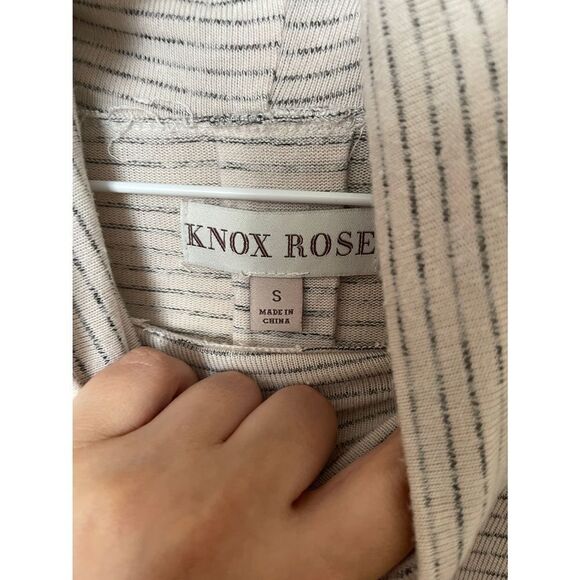 Knox Rose Womens Top Size Small Long Sleeve Turtle Neck Gray - Picture 3 of 5